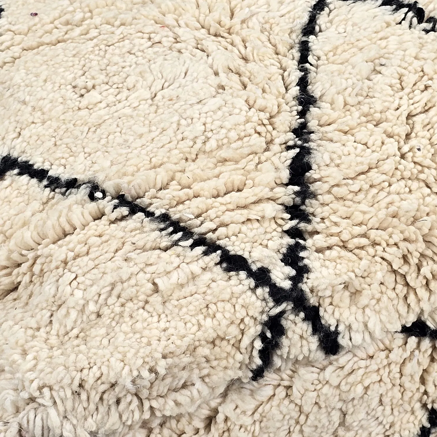 Pouf - Moroccan Beni Ourain 054