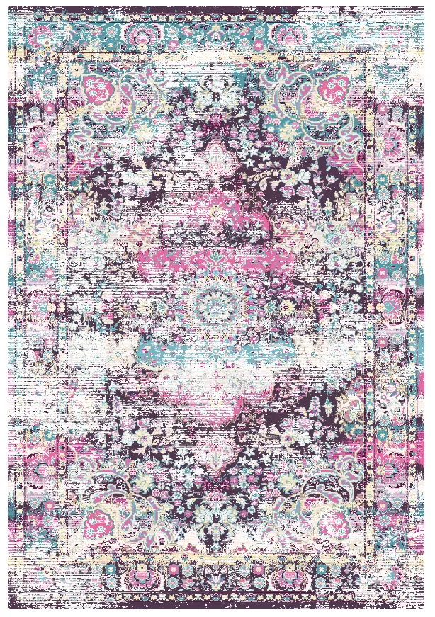 Wilton rug - Jedaida (pink/multi)