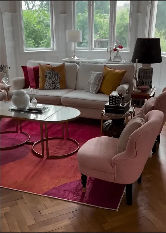 Wilton rug - Lazio (pink)
