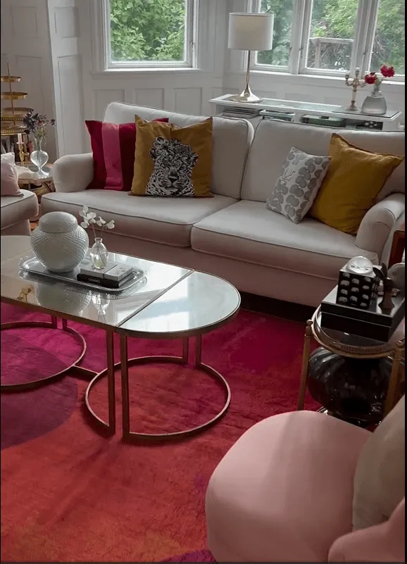 Wilton rug - Lazio (pink)