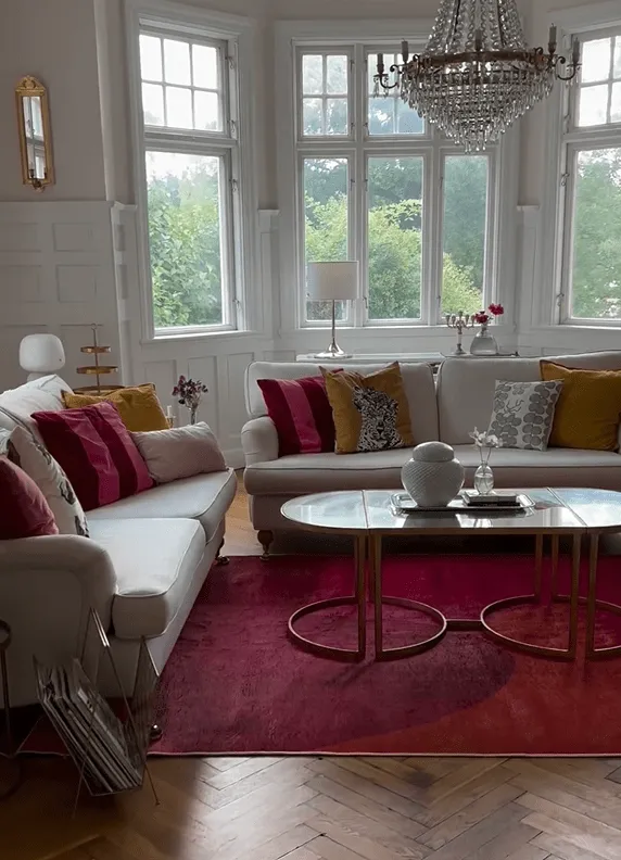 Wilton rug - Lazio (pink)