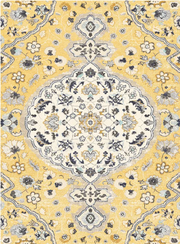 Wilton rug - Mojácar (yellow)