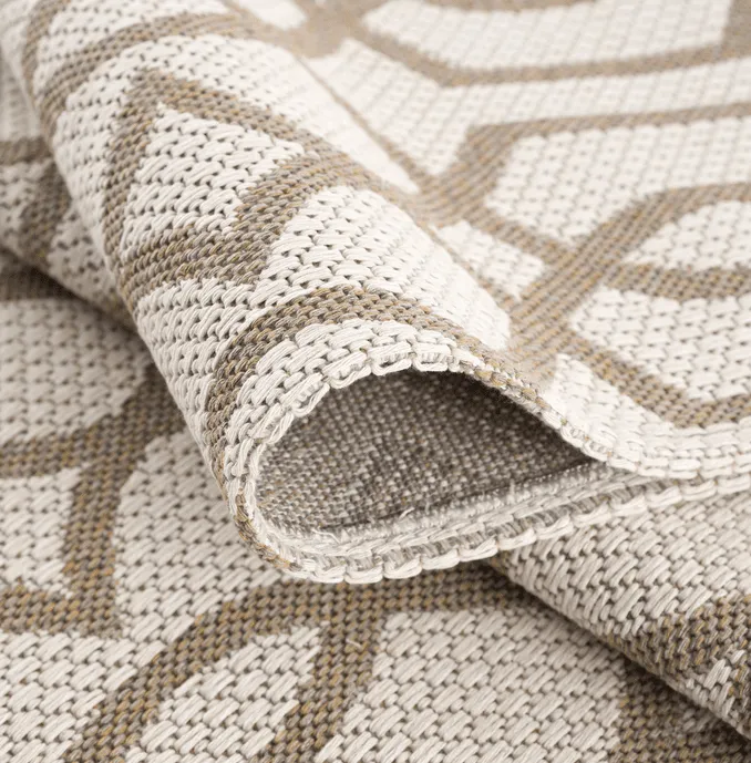 Cotton rug - Kebira (beige)