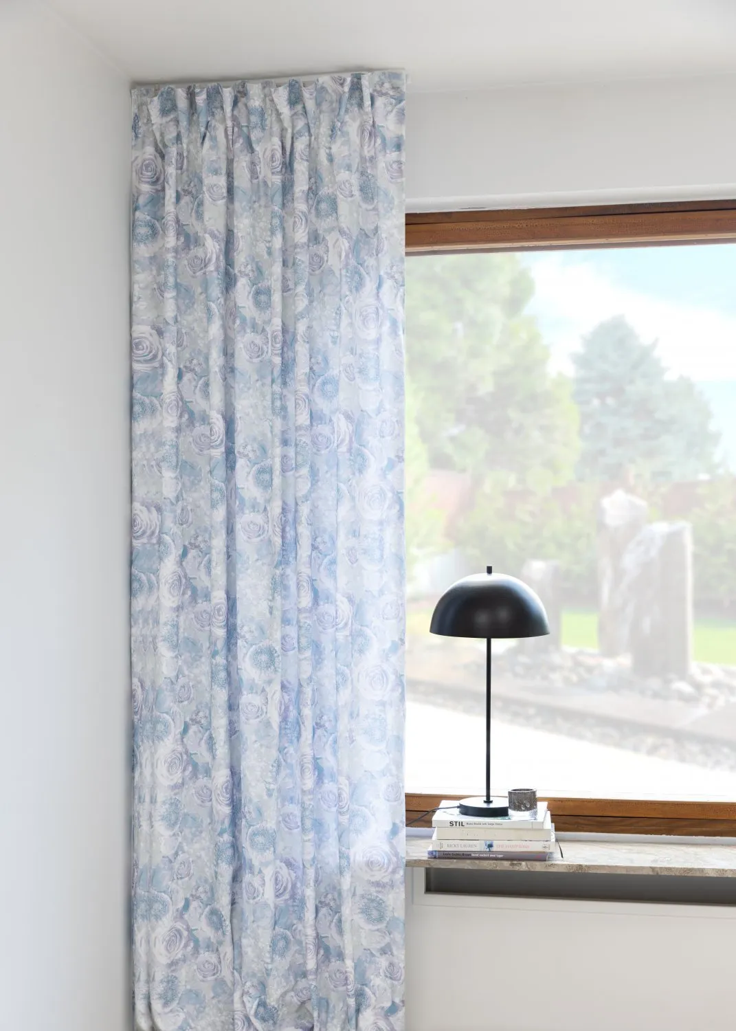 Curtains - Cotton curtain Soft (blue)