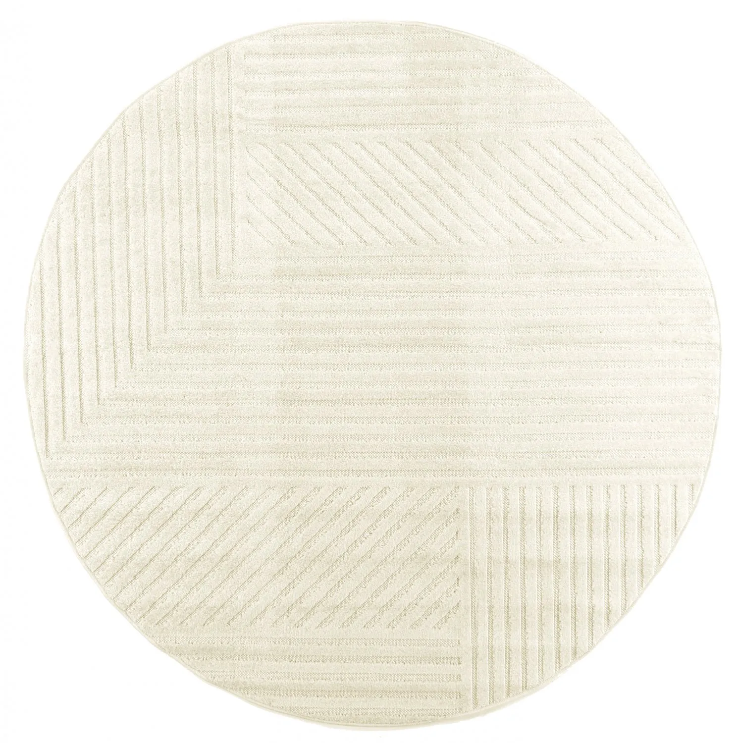 Round rug - Avalon (cream)