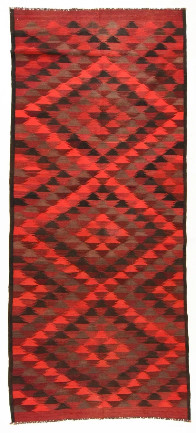 Oriental kilim rug 332 x 145 cm
