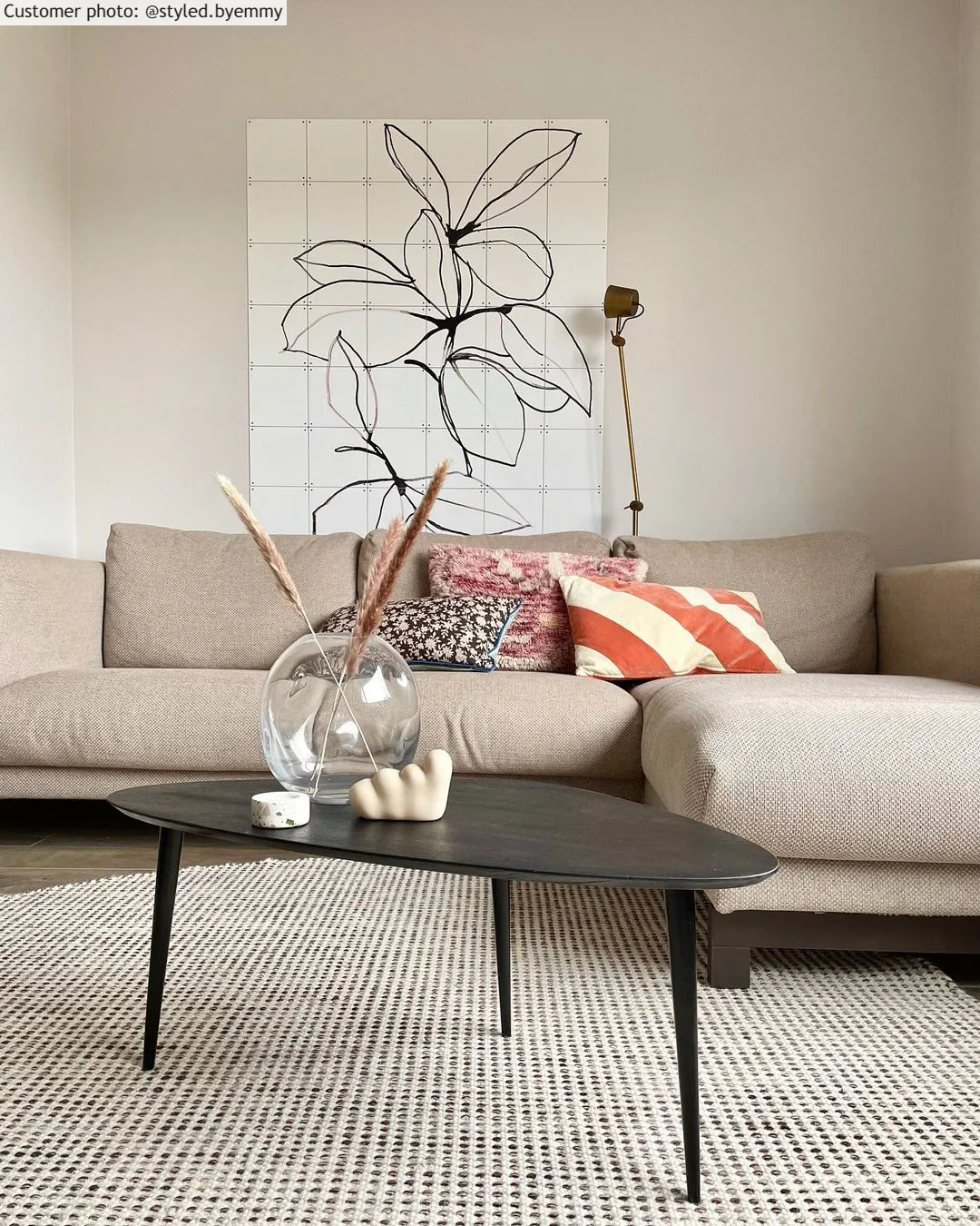 Round rug - Tilba (multi)