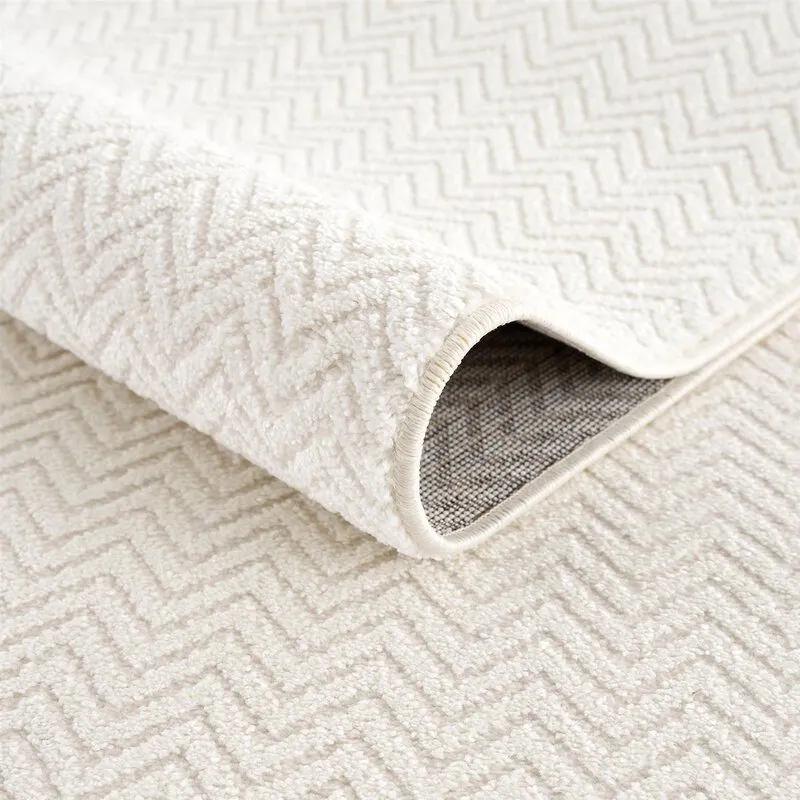Shaggy rugs - Pandora (white)