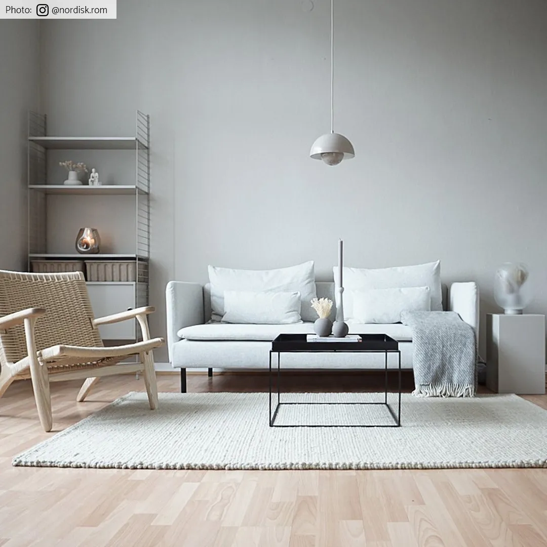 Wool rug - Avafors Wool Bubble (beige)