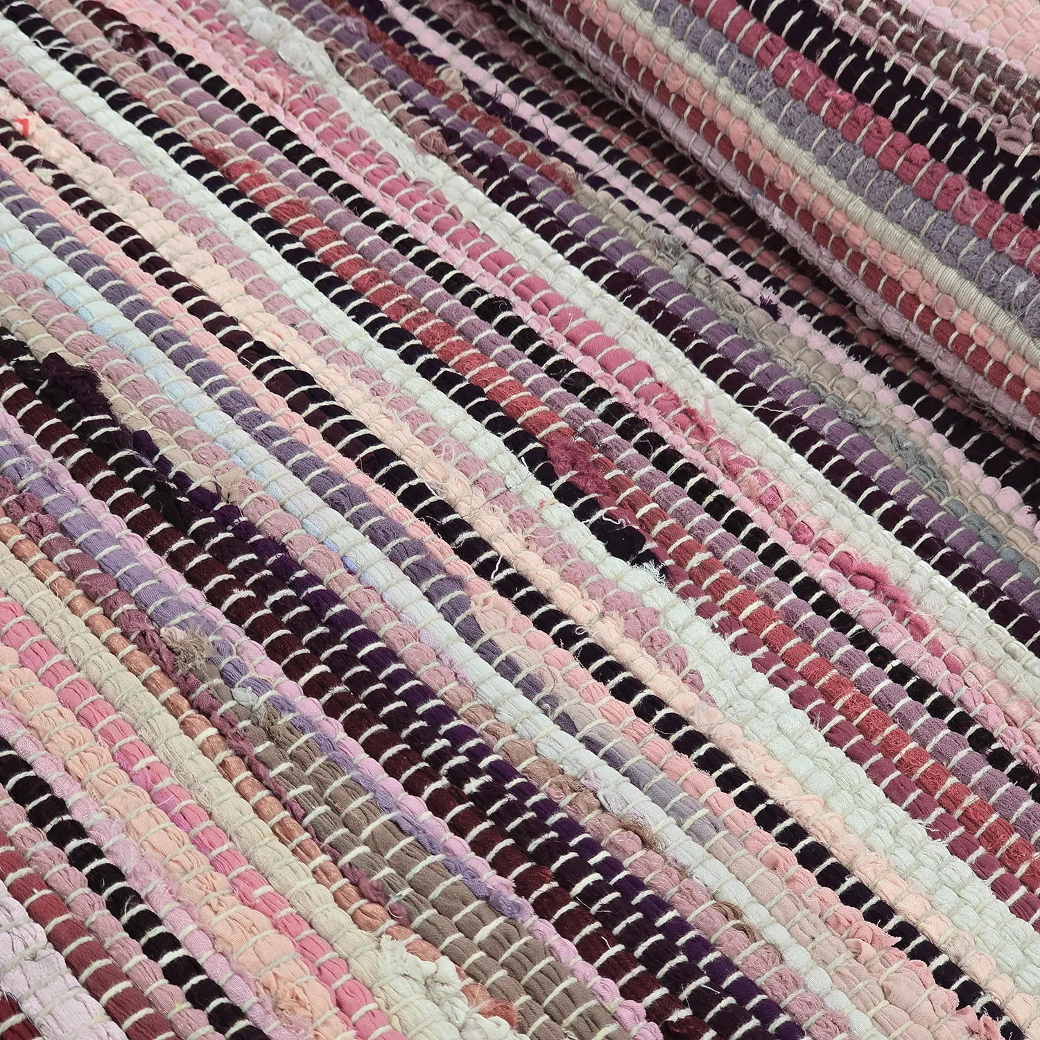 Rag rug - Home (pink/multi)