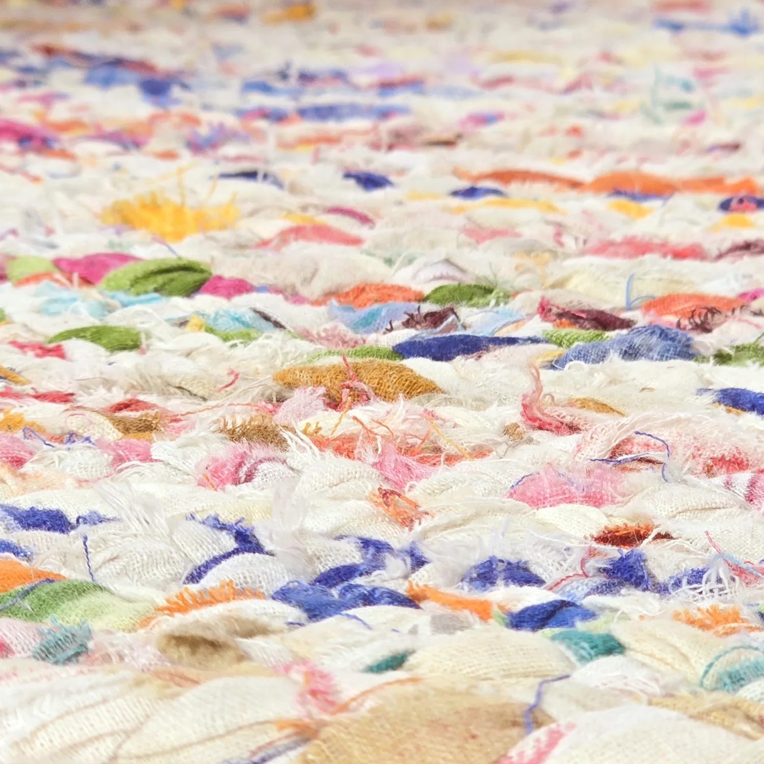 Round rugs - San Francisco (white/multi)