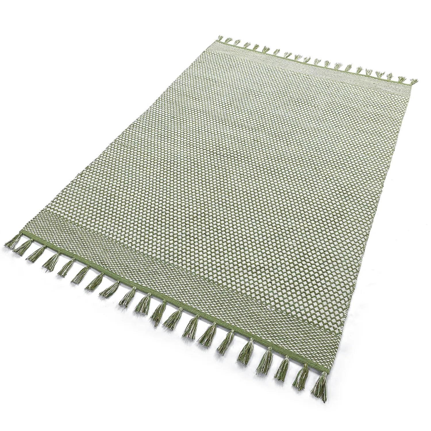 Rag rug - Vinga (green)
