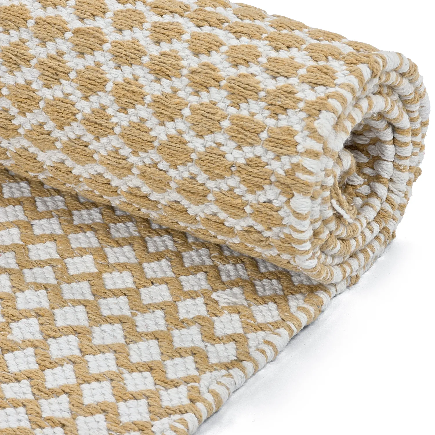 Rag rug - Vinga (mustard)