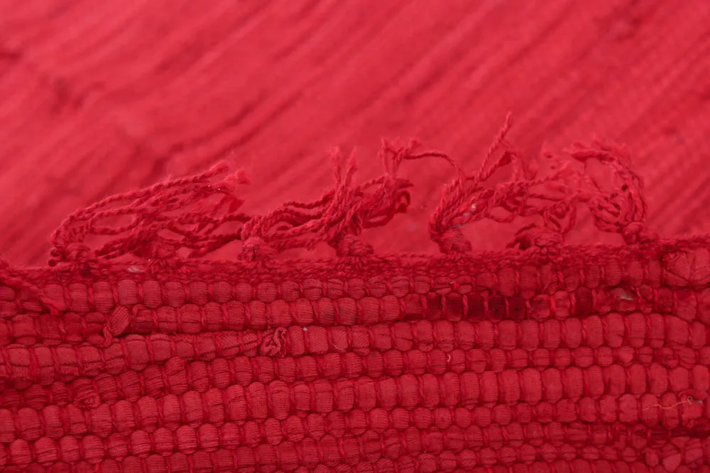 Rag rugs - Silje (red)