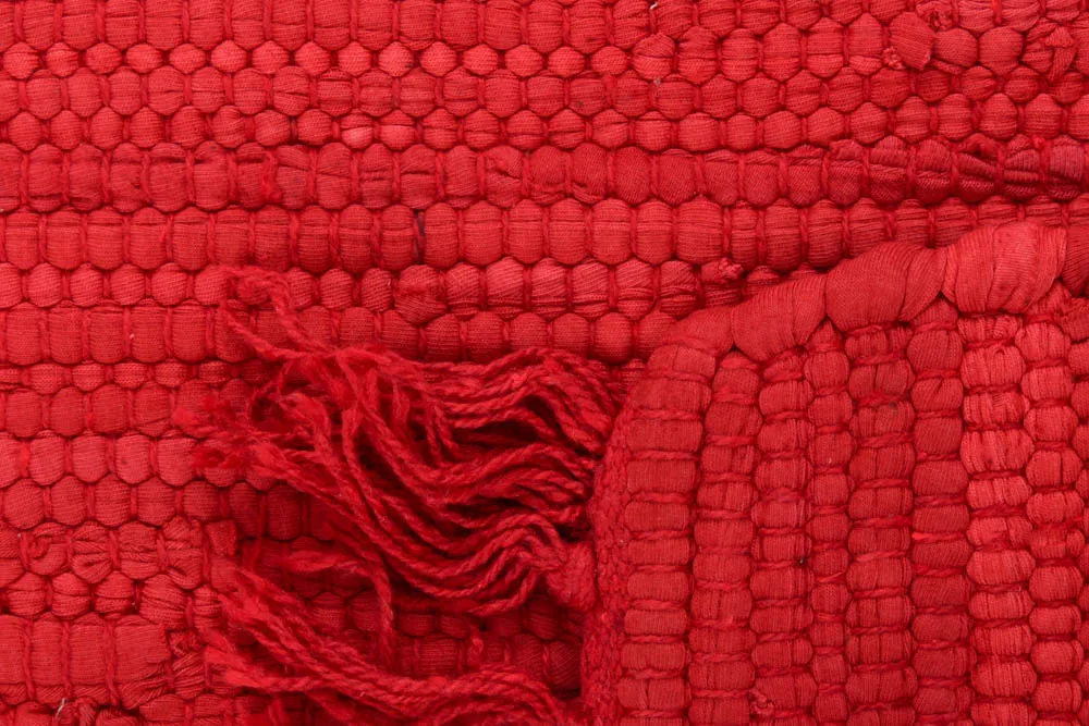 Rag rugs - Silje (red)