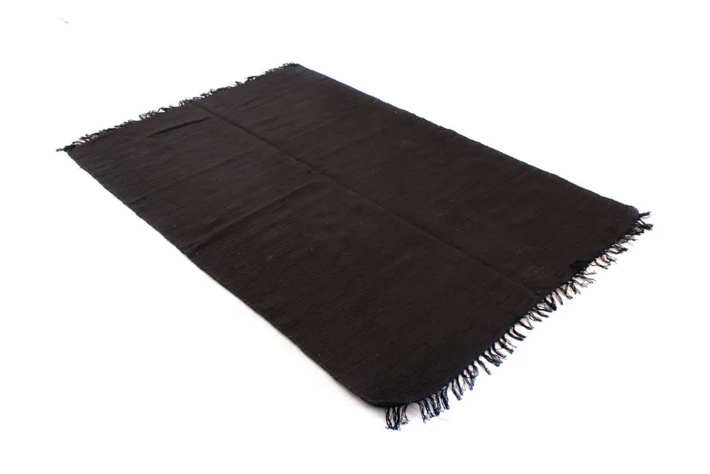 Rag rugs - Silje (black)