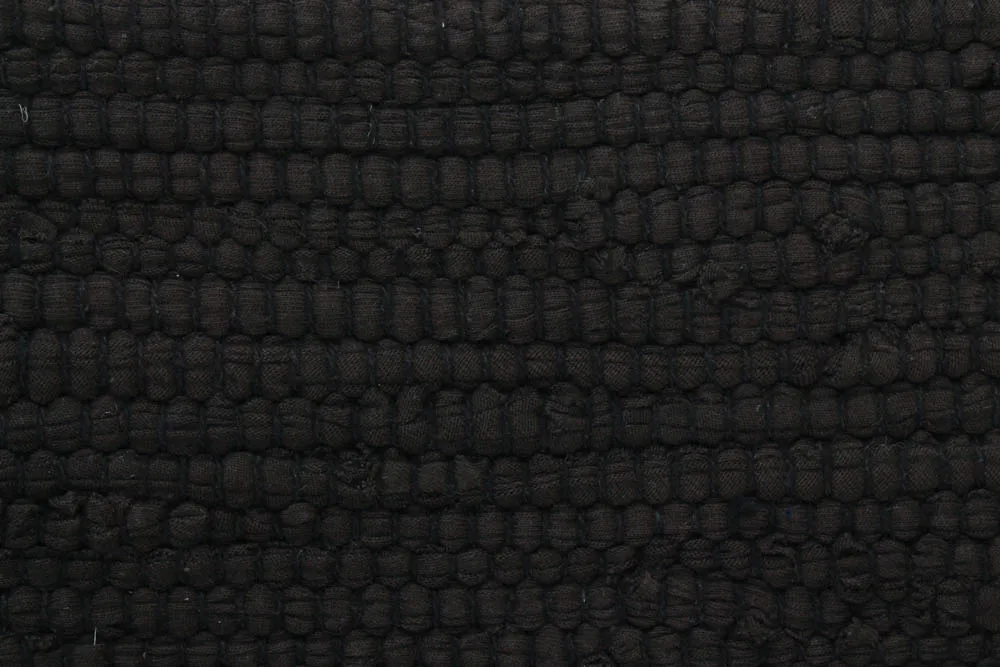 Rag rugs - Silje (black)