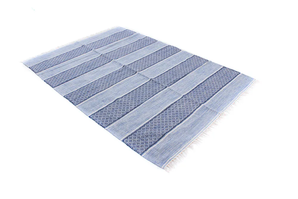 Rag rugs - Visby (blue)