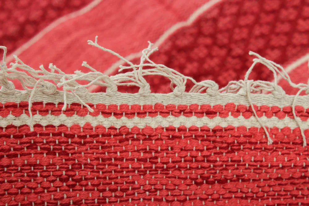Rag rugs - Visby (red)