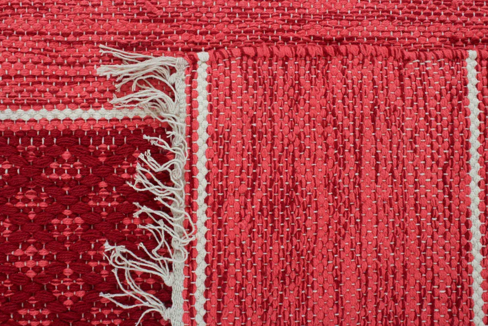 Rag rugs - Visby (red)