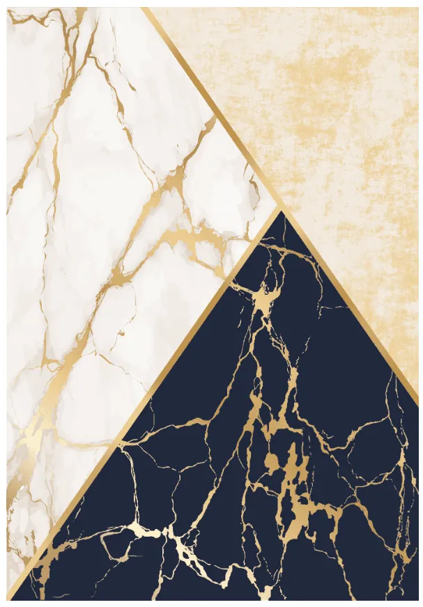 Wilton rug - Canelli (beige/white/blue)