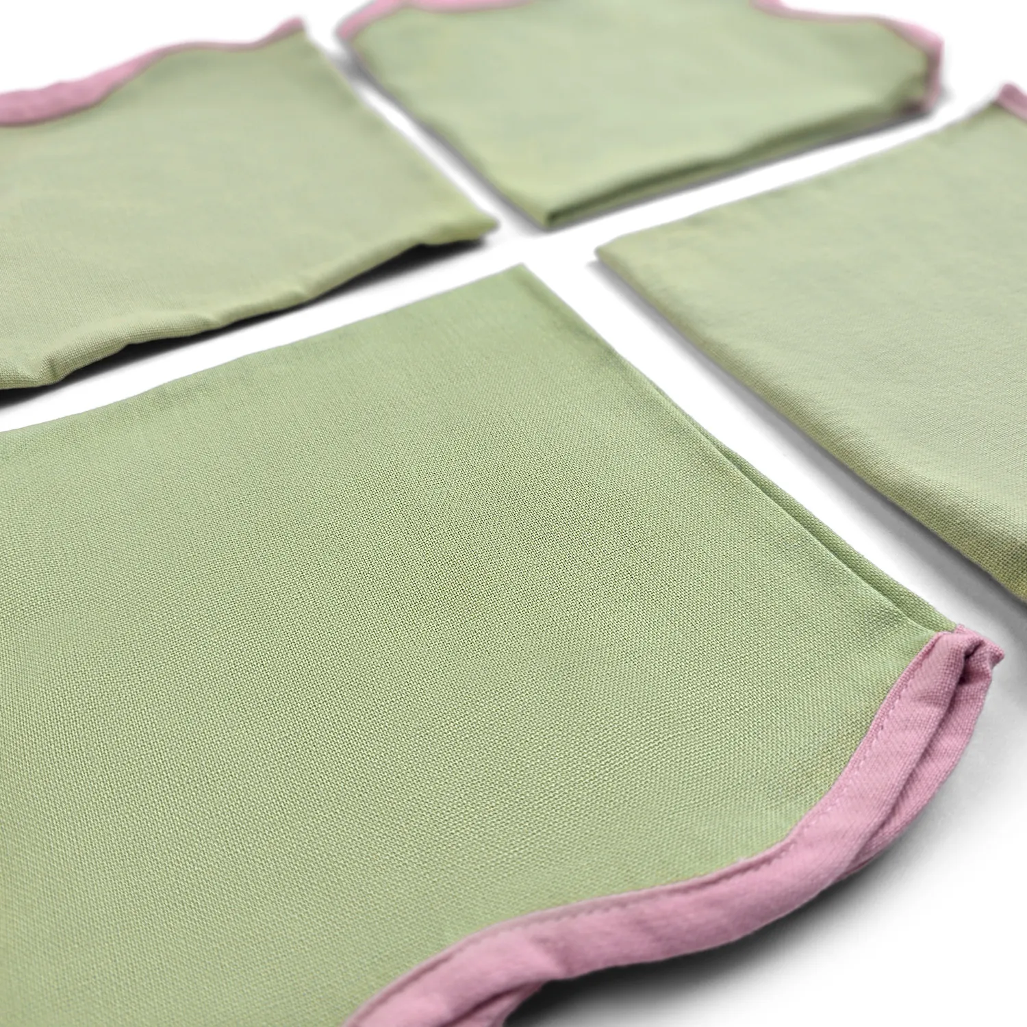 Napkins - 4-pack Cloth napkin Yrsa (green)