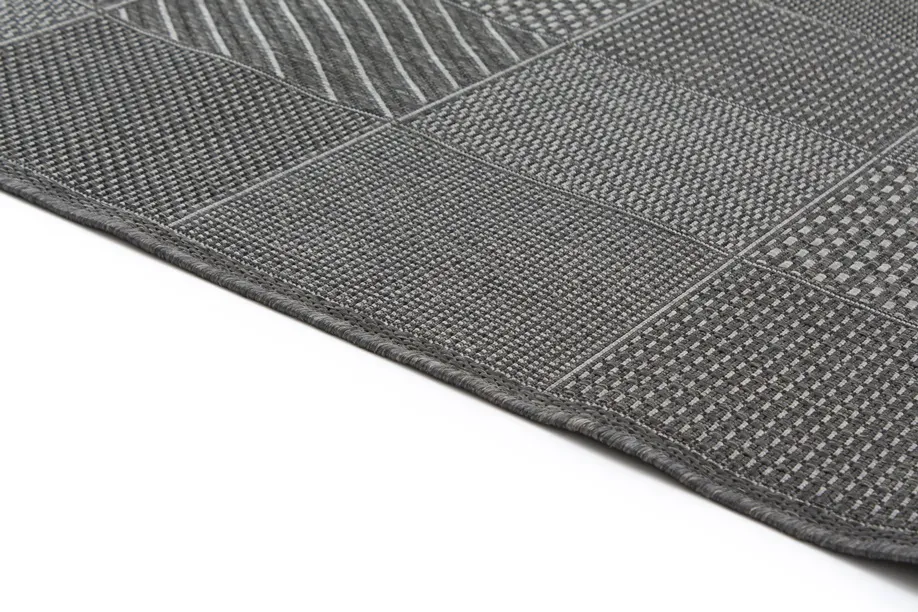 Wilton rug - Taverna Patch (grey)