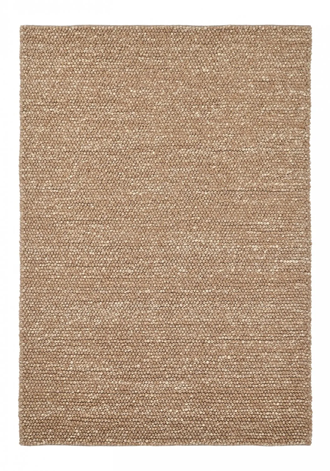 Wool rug - Avafors Wool Bubble (light brown/white)