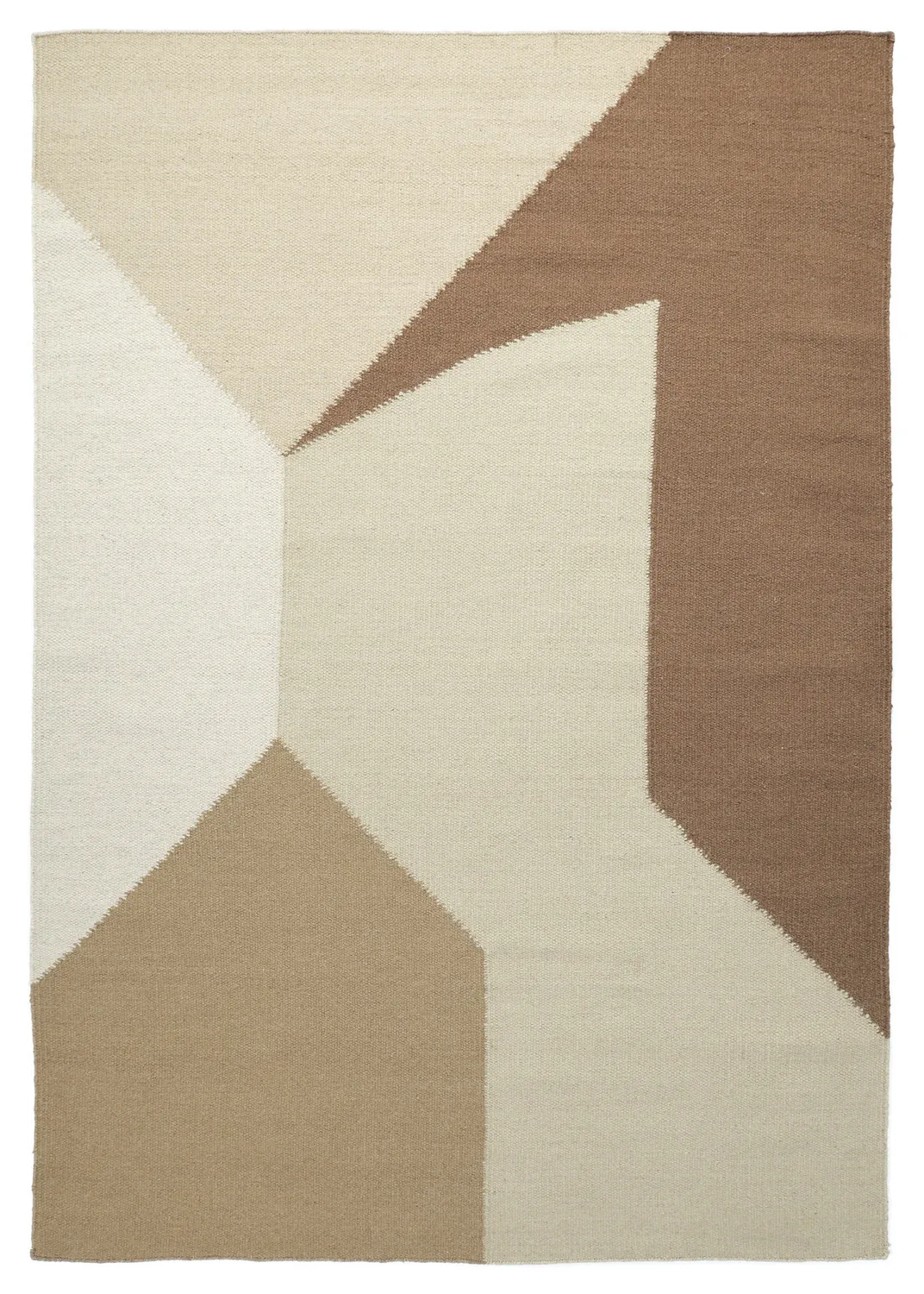 Wool rug - Aveiro (beige/multi)