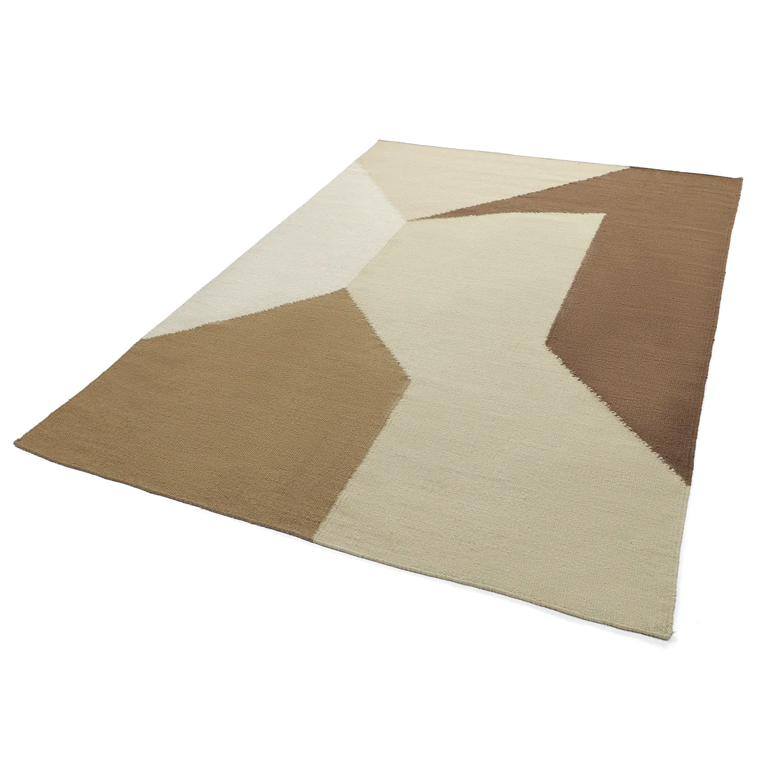 Wool rug - Aveiro (beige/multi)