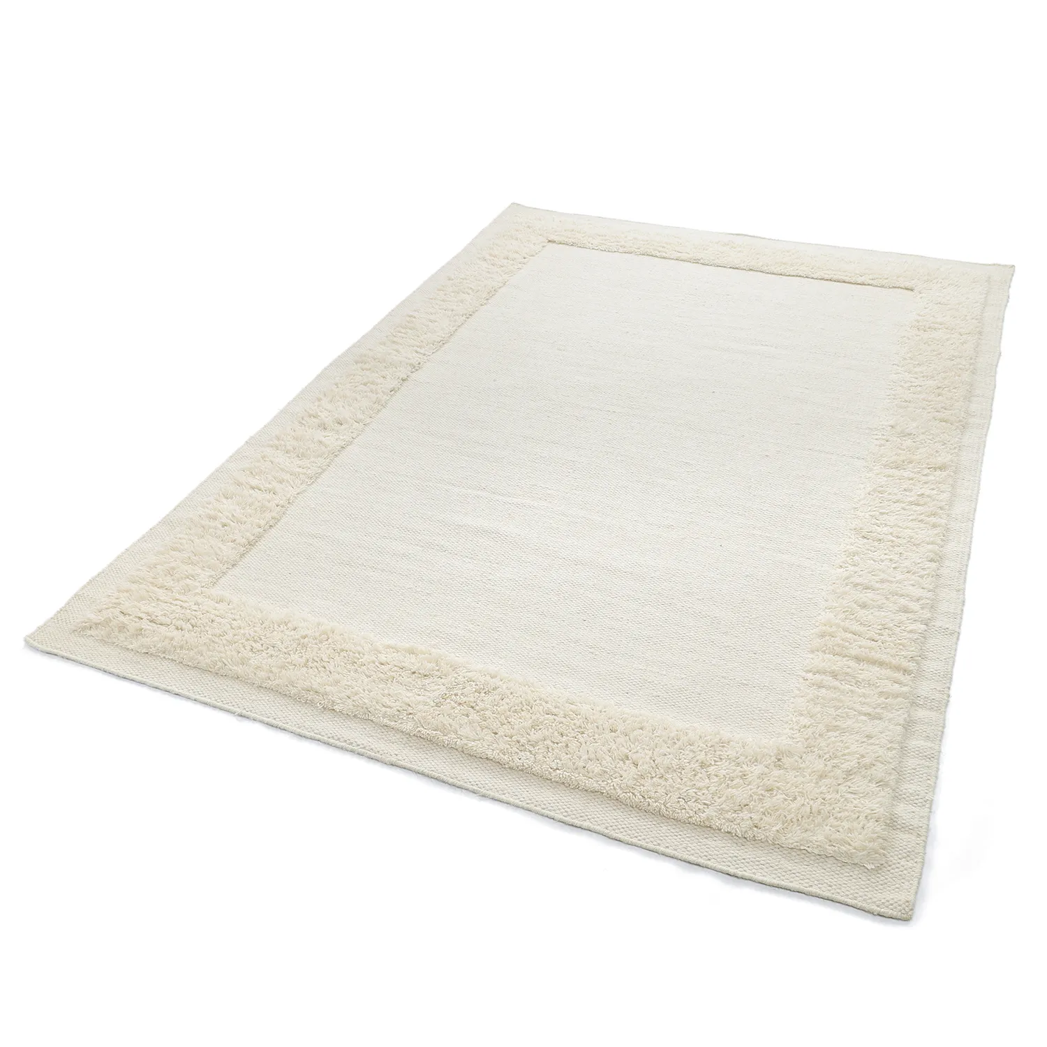 Wool rug - Beja (white)