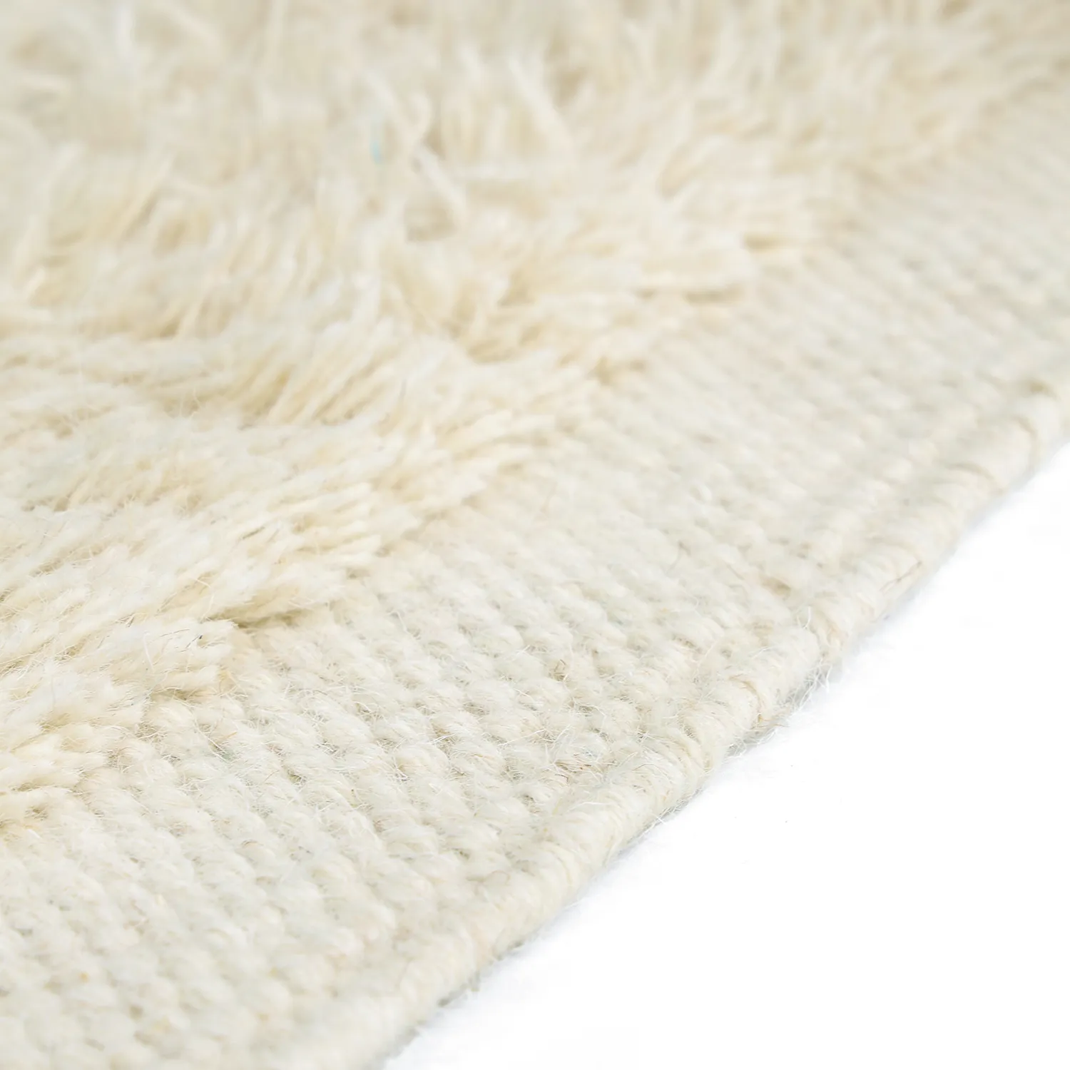 Wool rug - Beja (white)