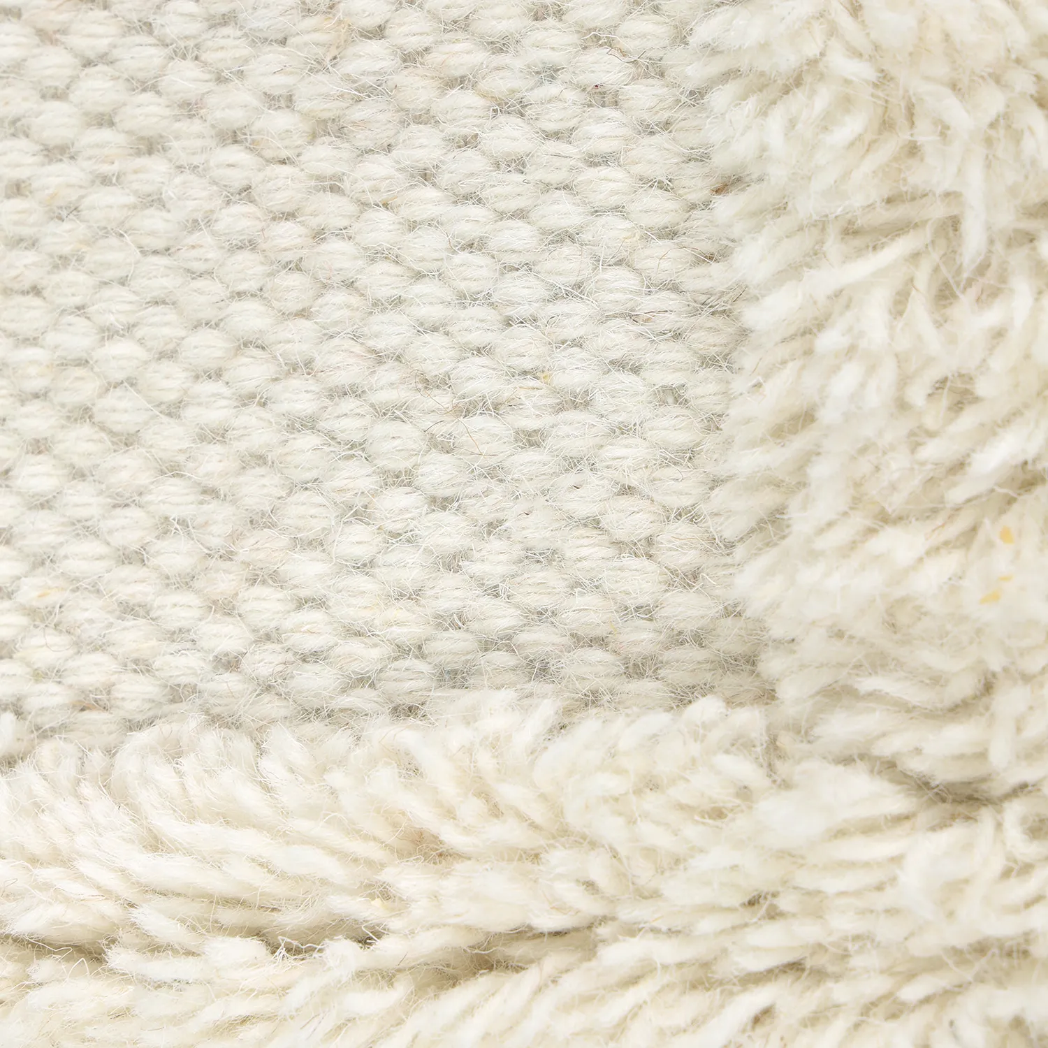 Wool rug - Beja (white)