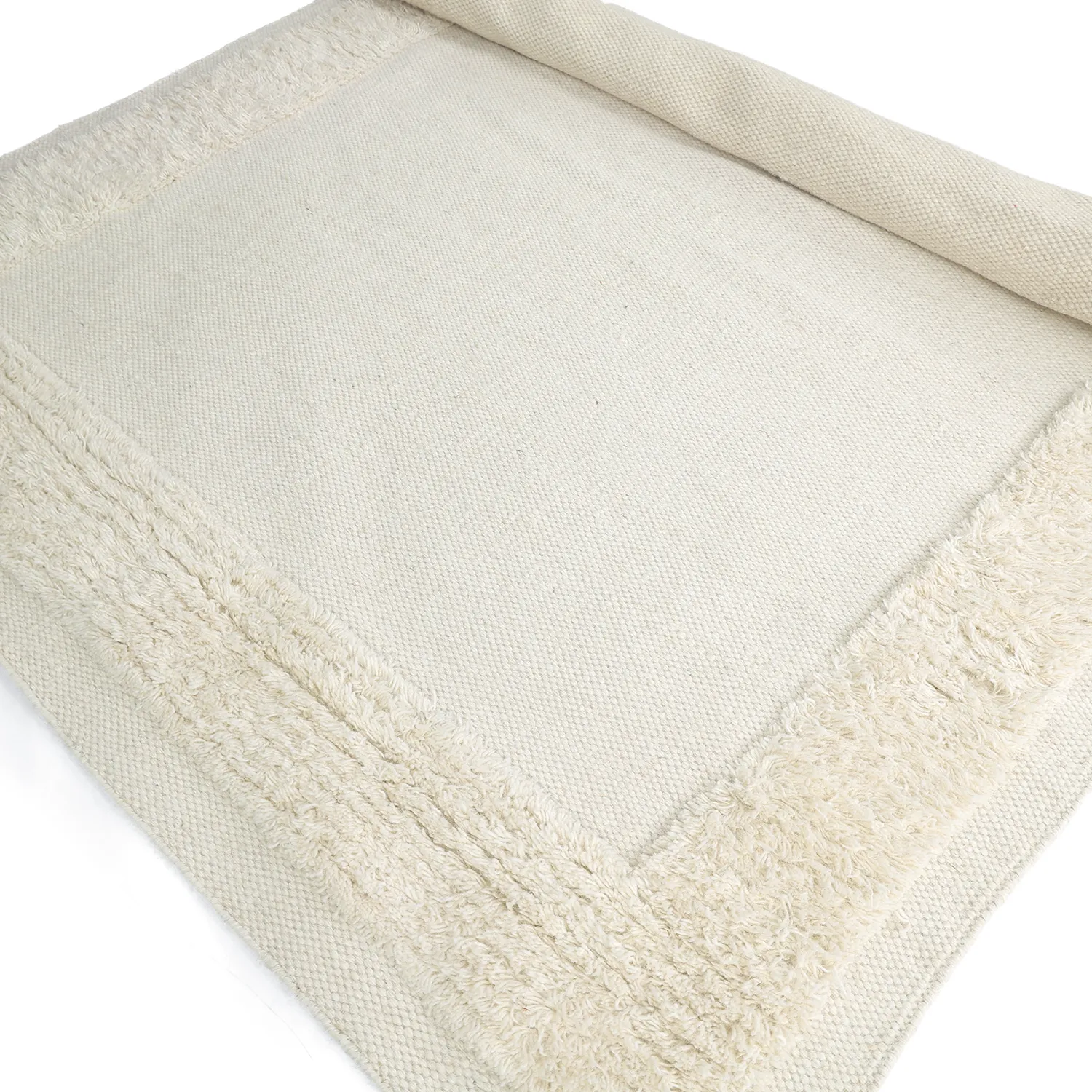 Wool rug - Beja (white)