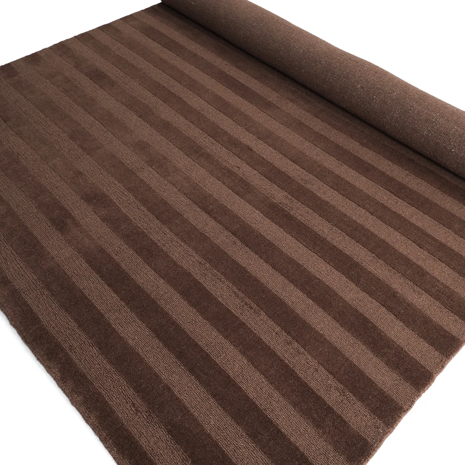 Wool rug - Brenta Handloom Wool Premium (brown)