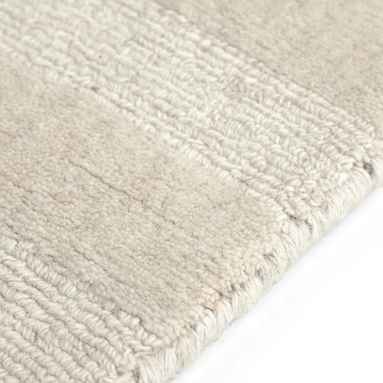 Wool rug - Brenta Handloom Wool Premium (cream)