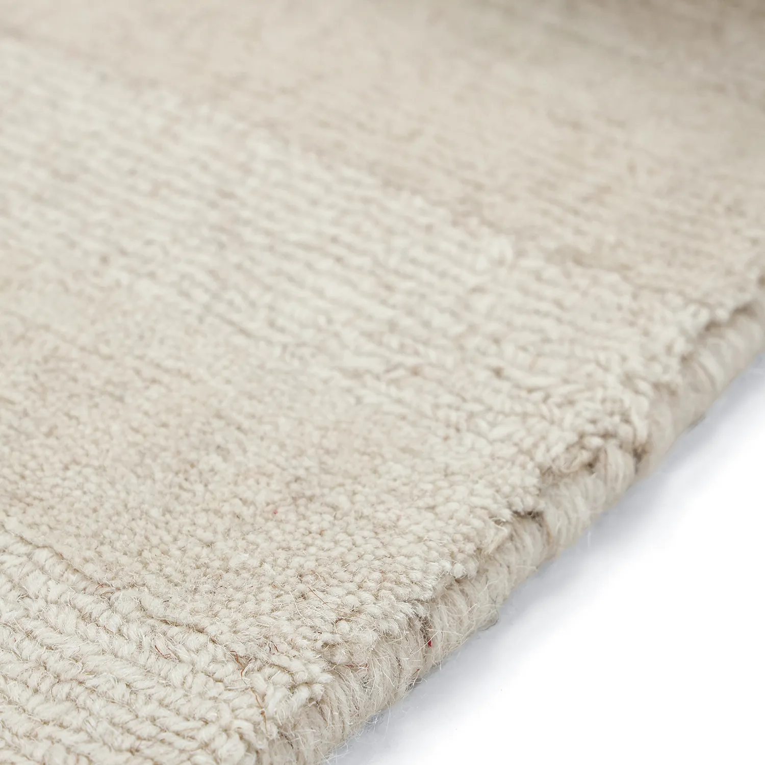 Wool rug - Brenta Handloom Wool Premium (cream)