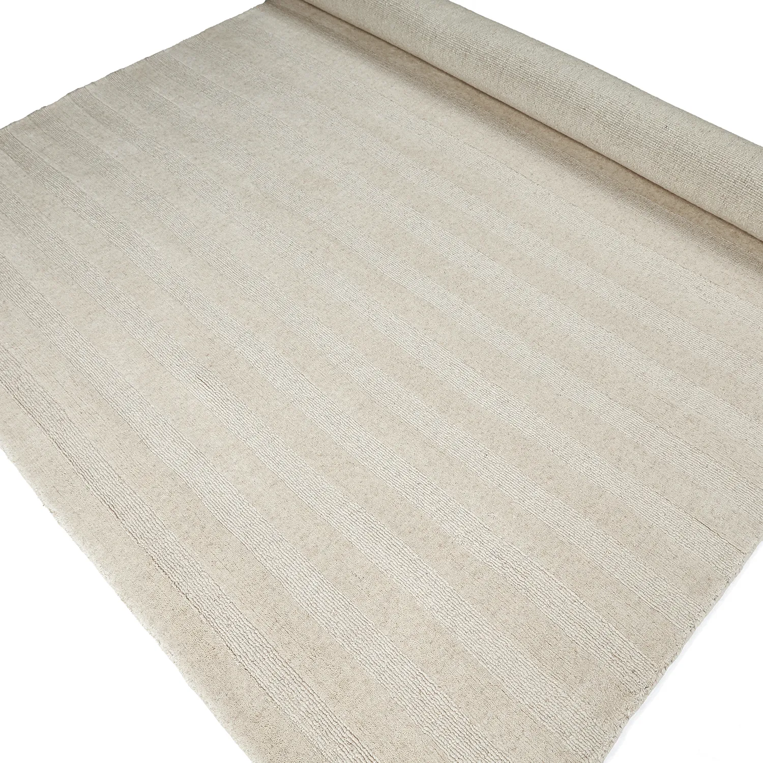 Wool rug - Brenta Handloom Wool Premium (cream)