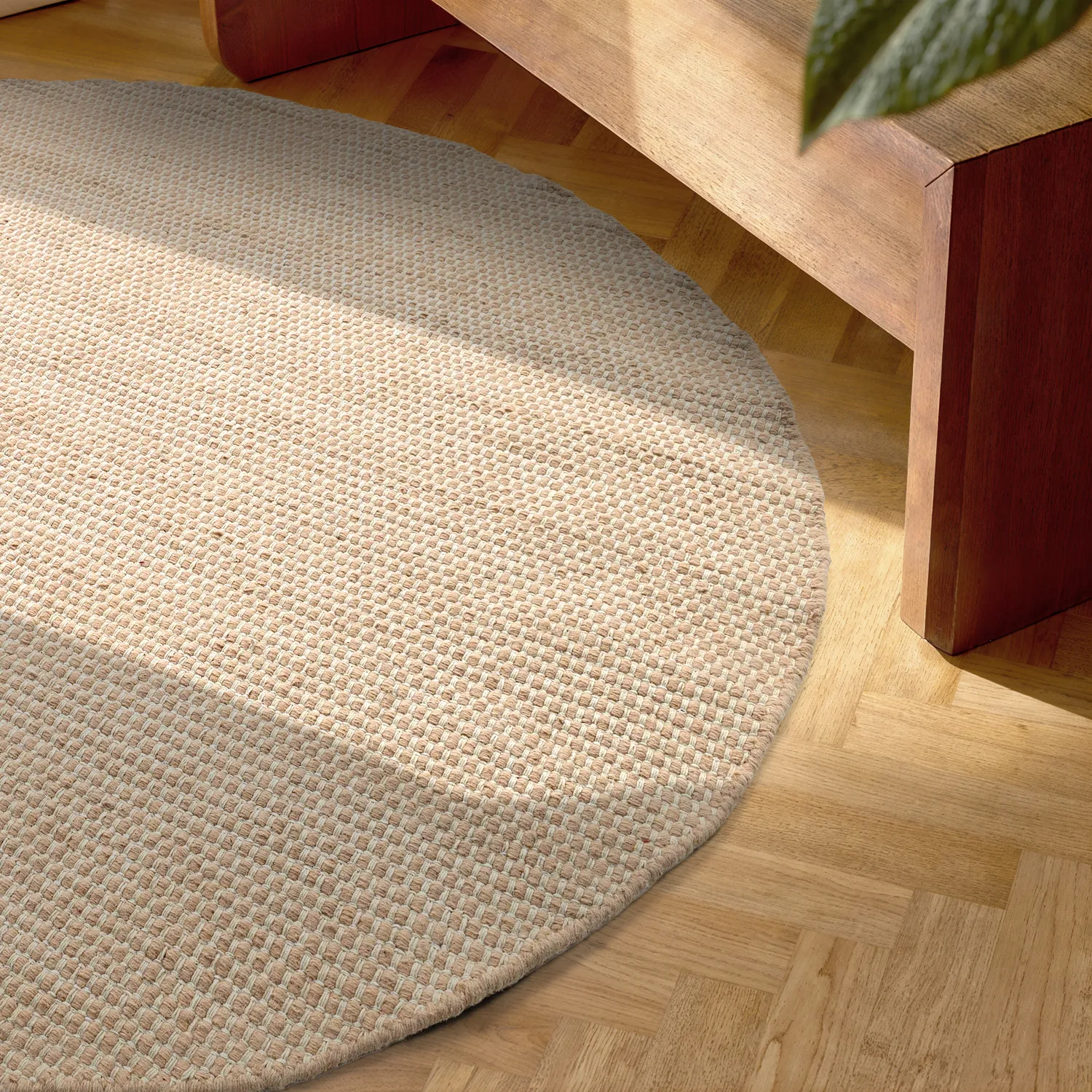 Round rug - Coastal (beige)