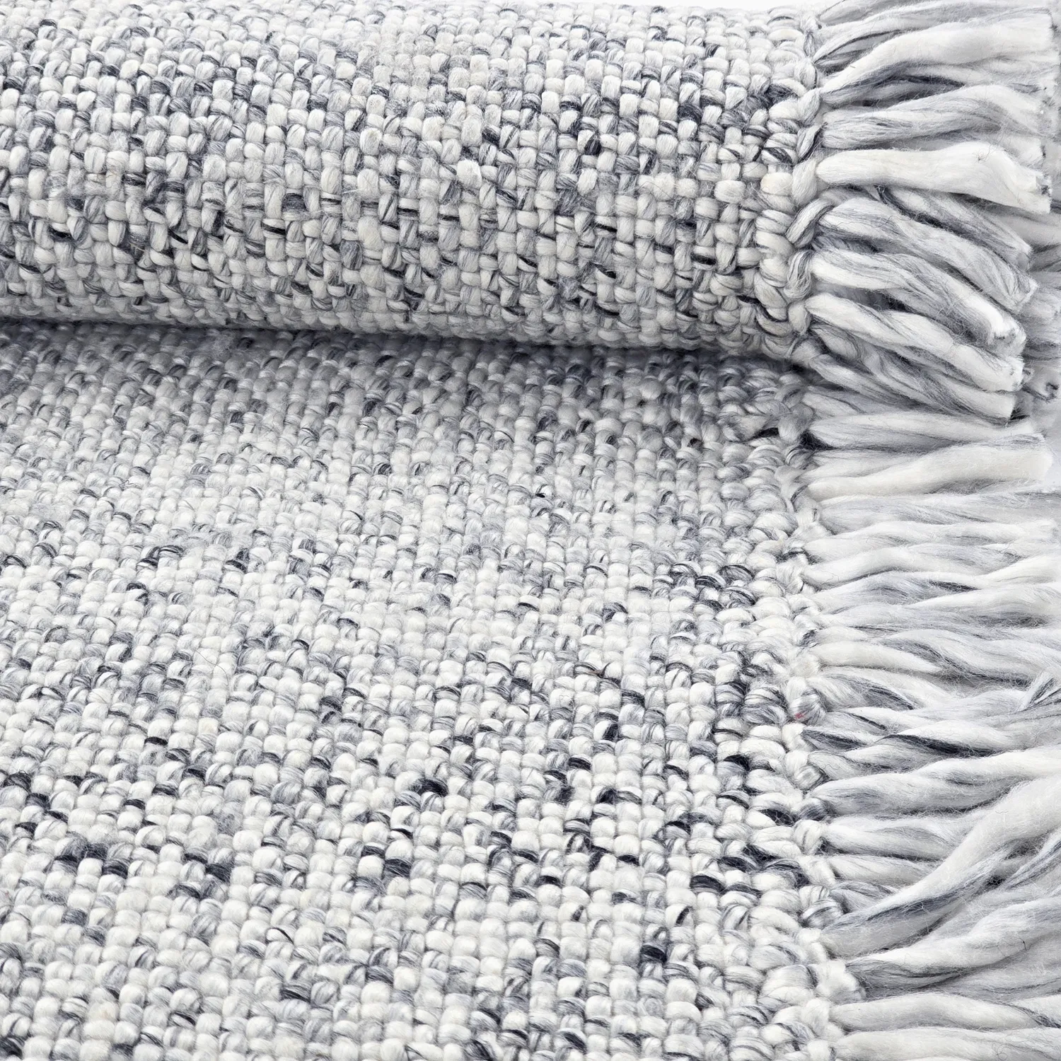 Wool rug - Dalita (gray)