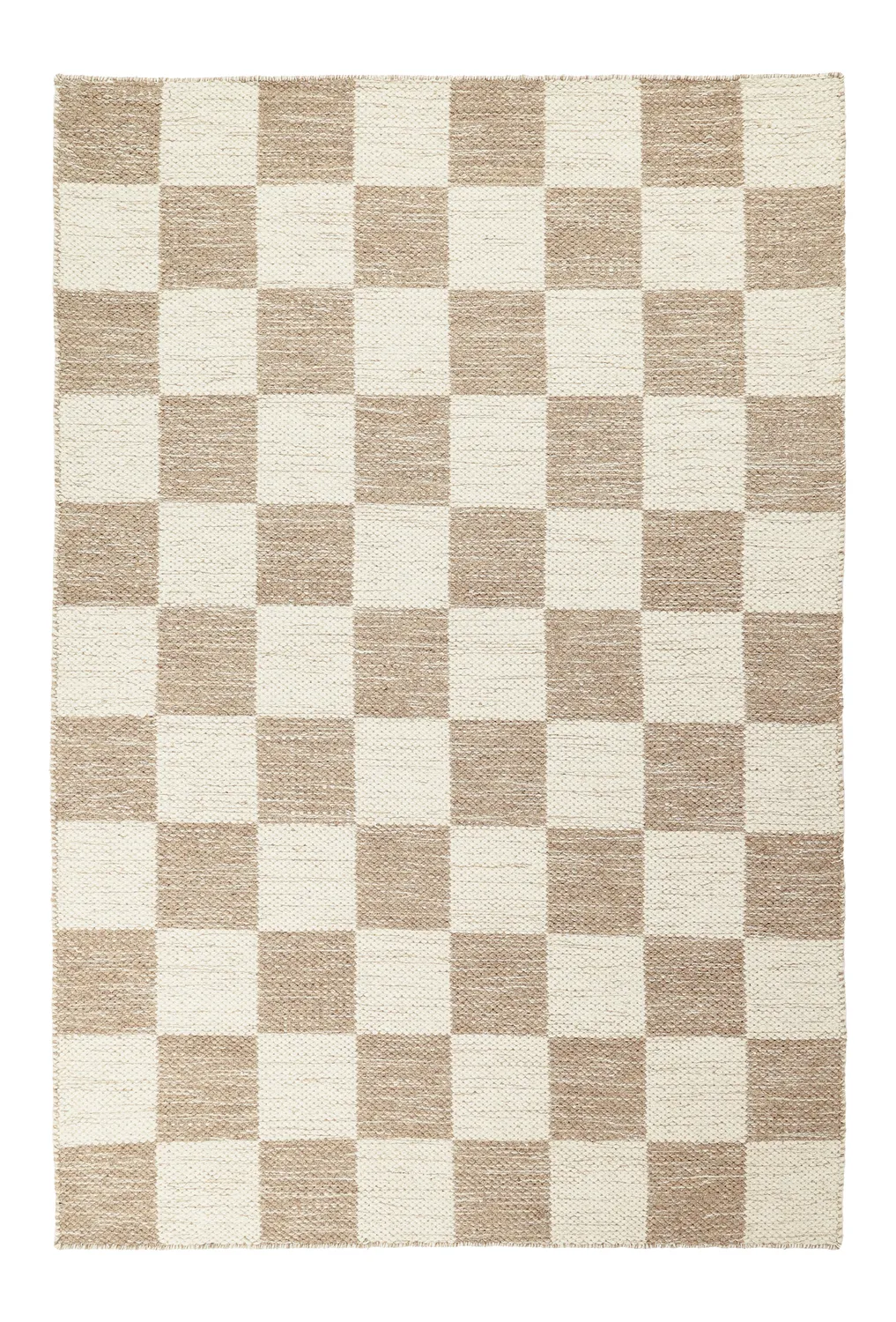 Wool rug - Dundee (beige/white)