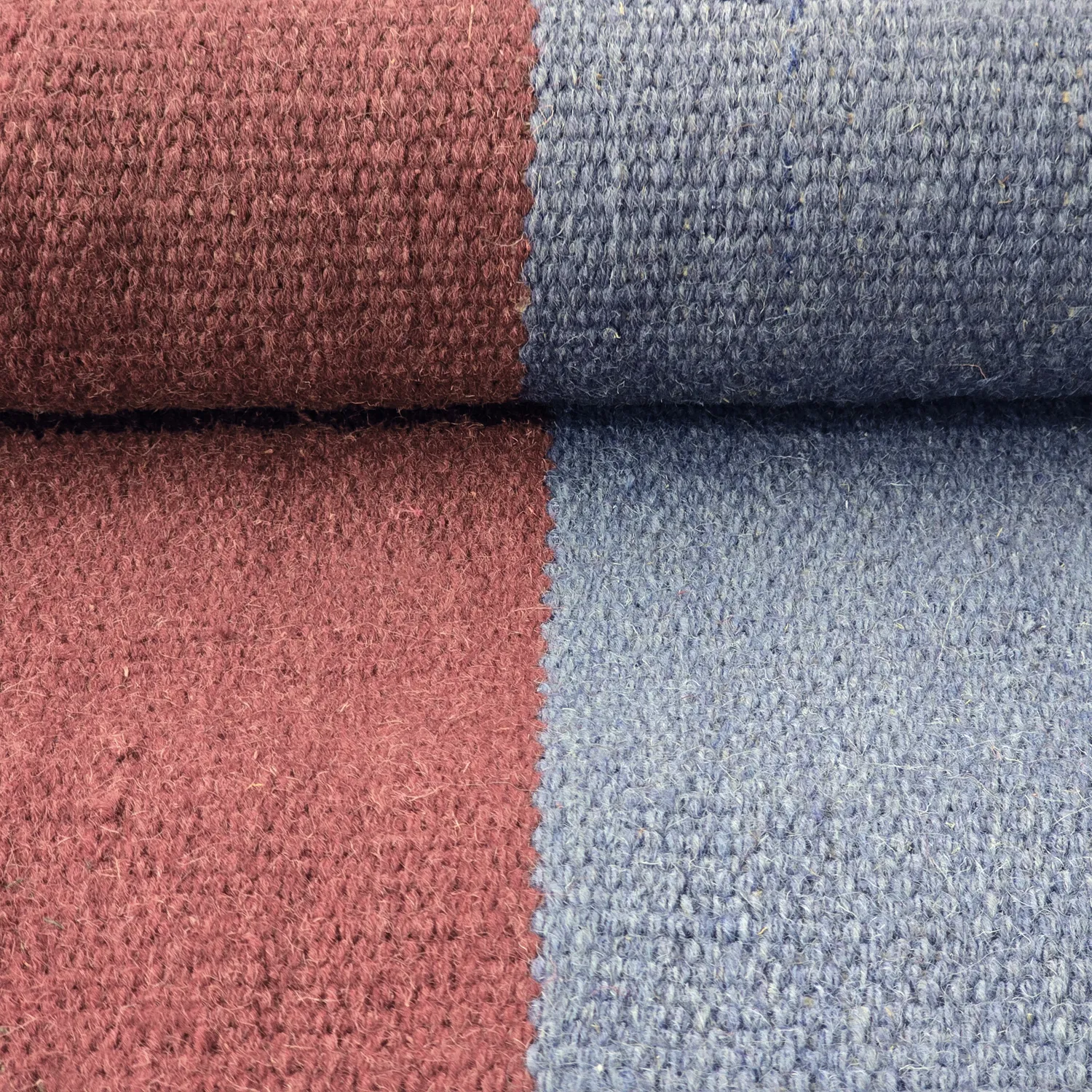 Wool rug - Garine (blue/red)