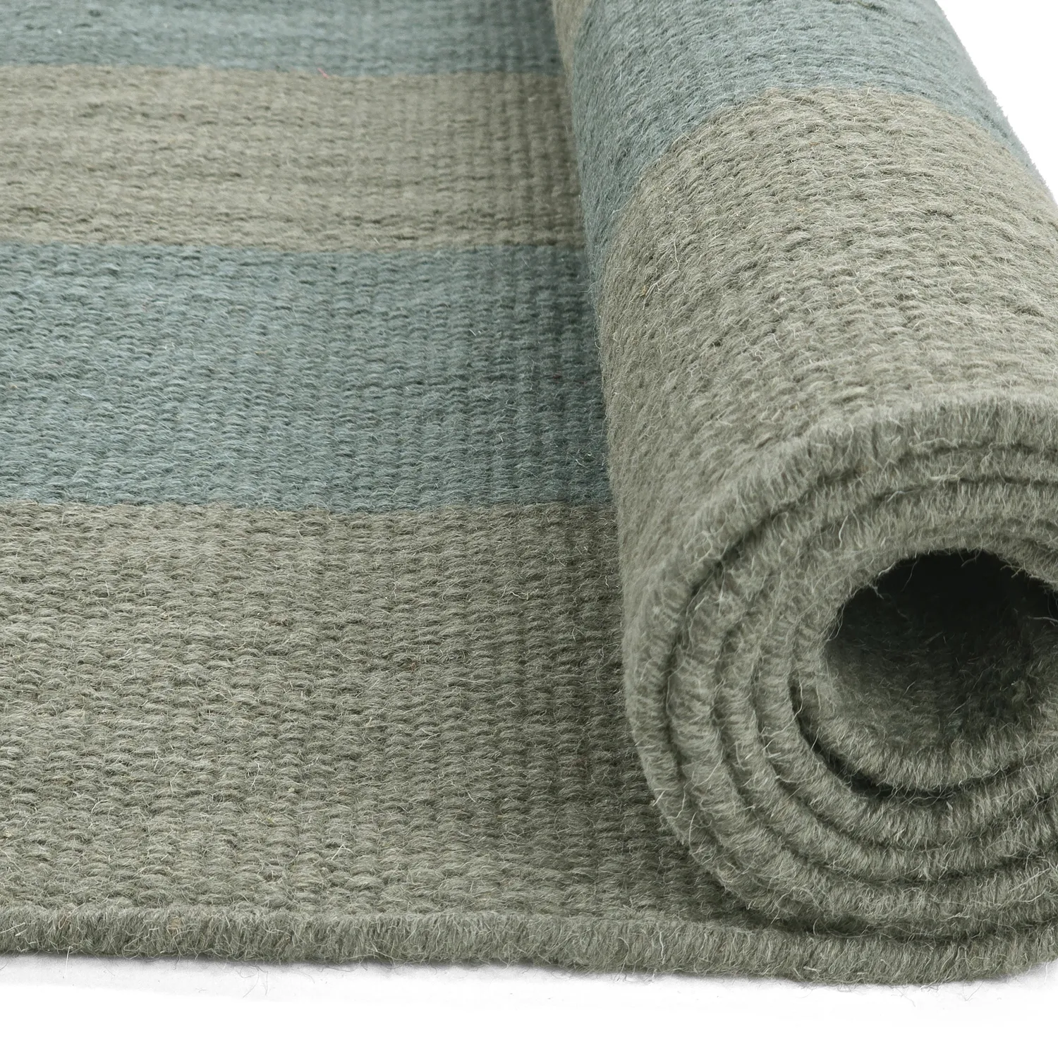 Wool rug - Garine (green)