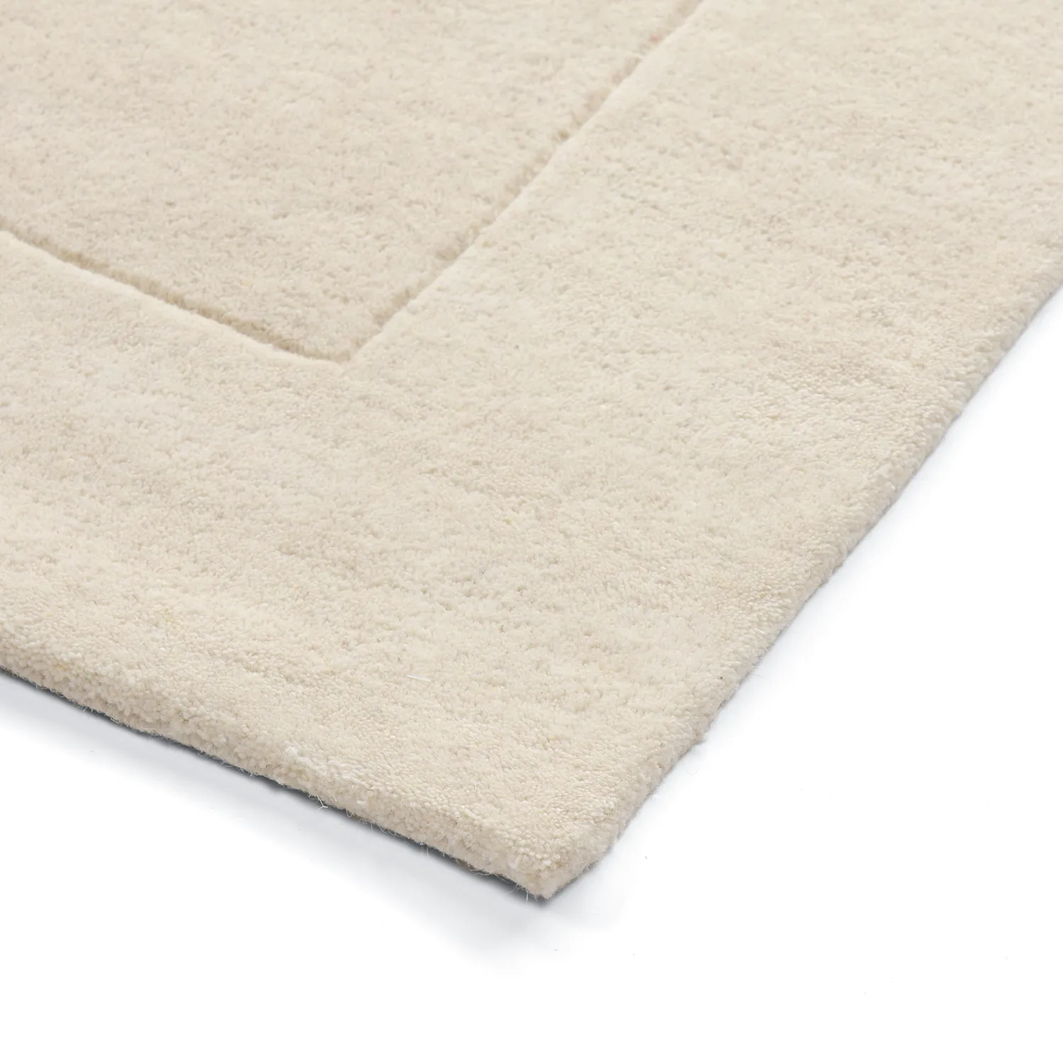 Wool rug - Gaya Hand Tufted Wool Premium (cream/white)
