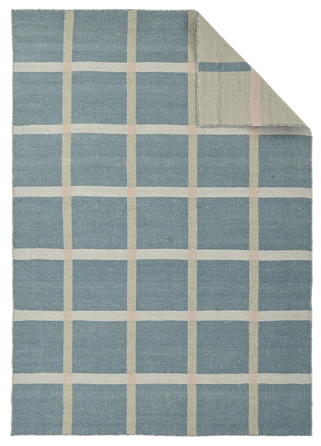 Wool rug - Gingham (no. 1)