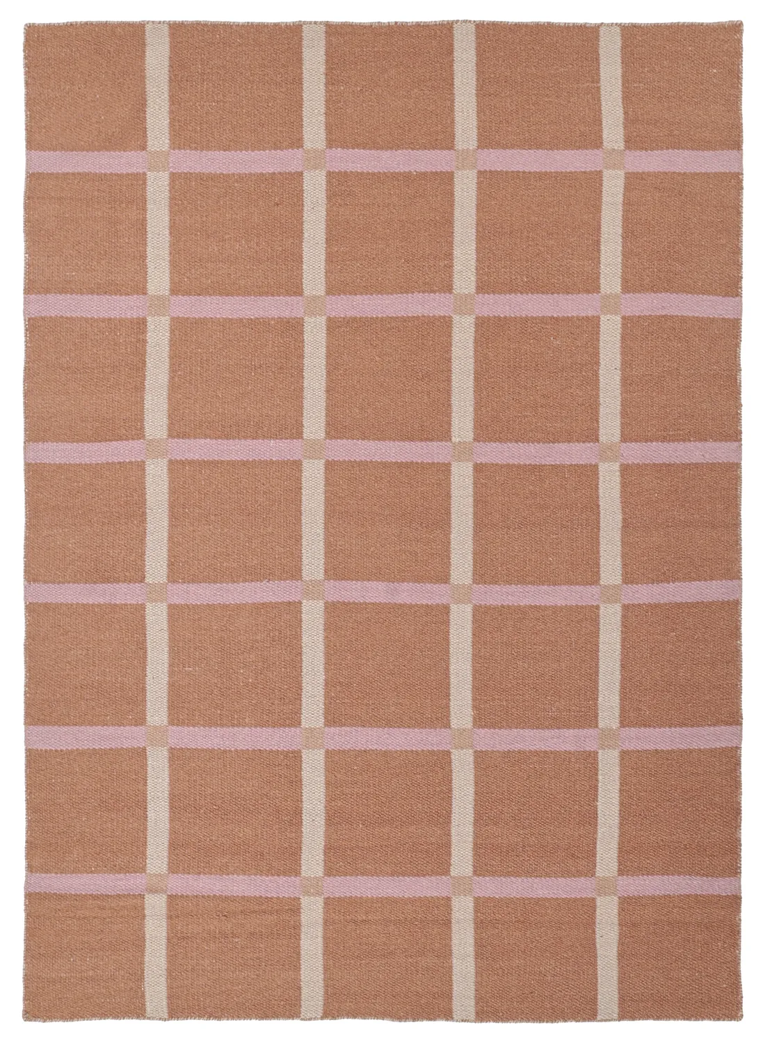 Wool rug - Gingham (no. 2)