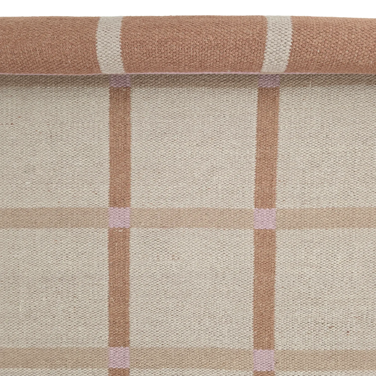 Wool rug - Gingham (no. 2)