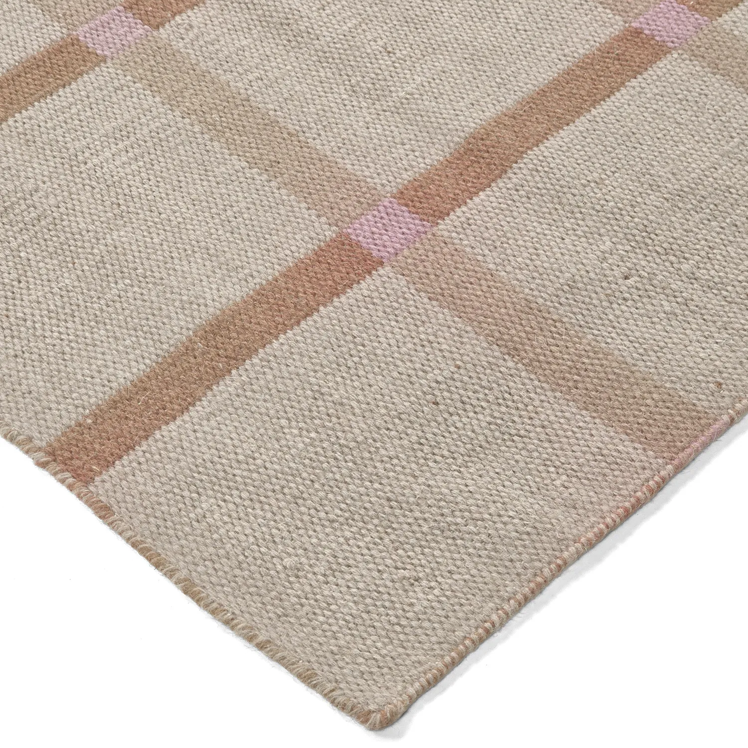 Wool rug - Gingham (no. 2)