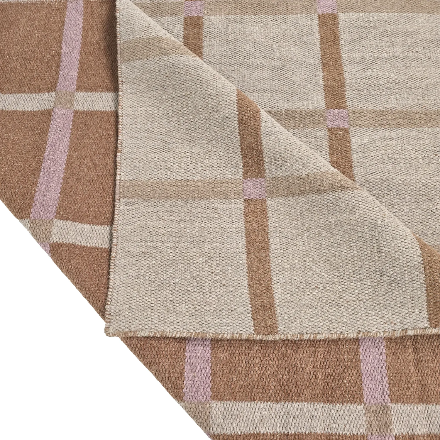 Wool rug - Gingham (no. 2)