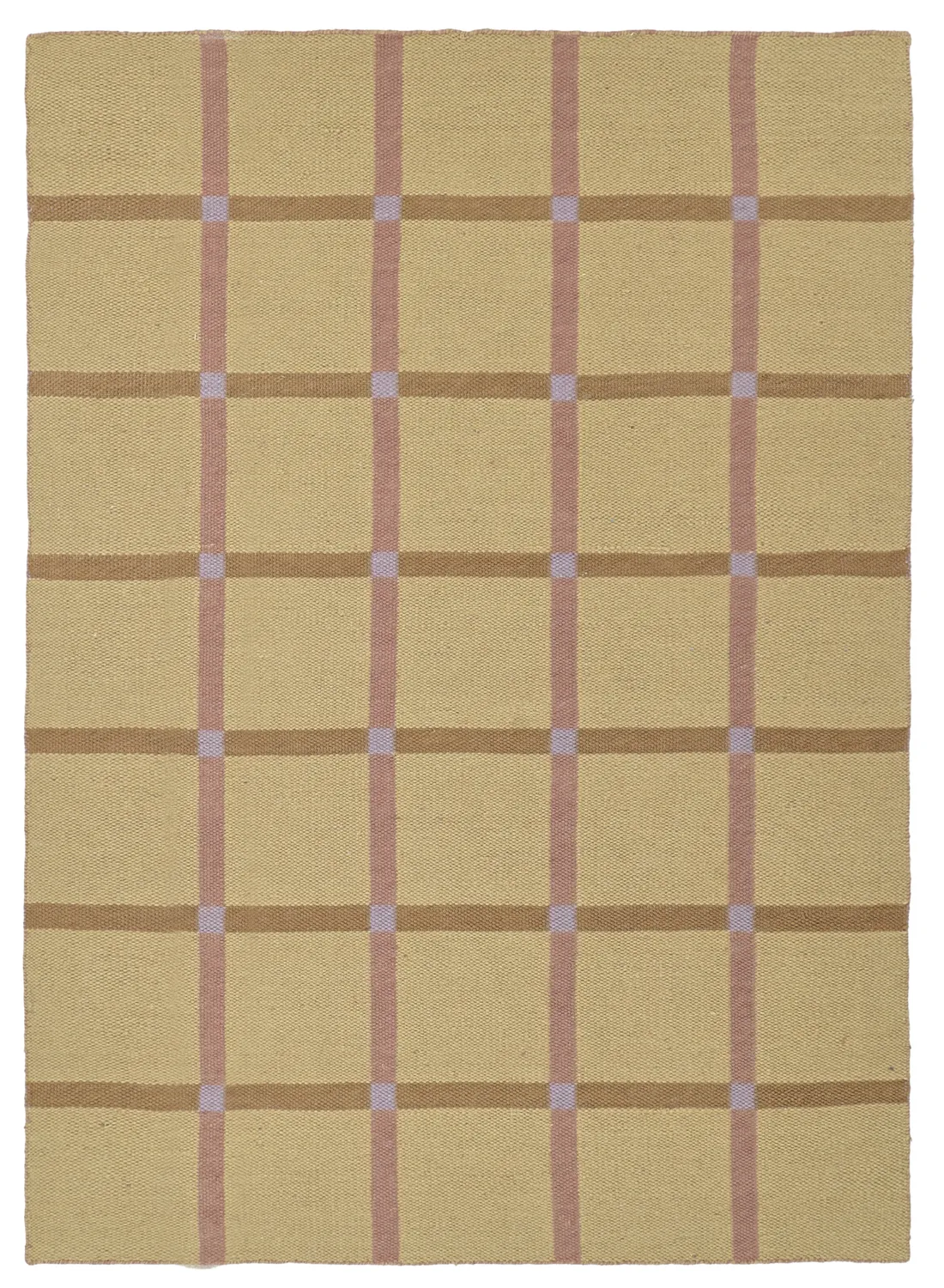 Wool rug - Gingham (no. 3)